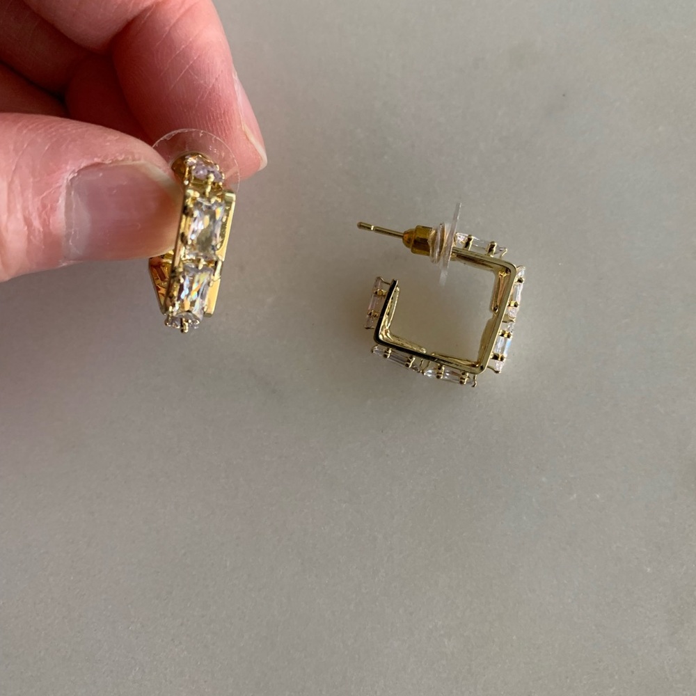 Square Hoop Earrings